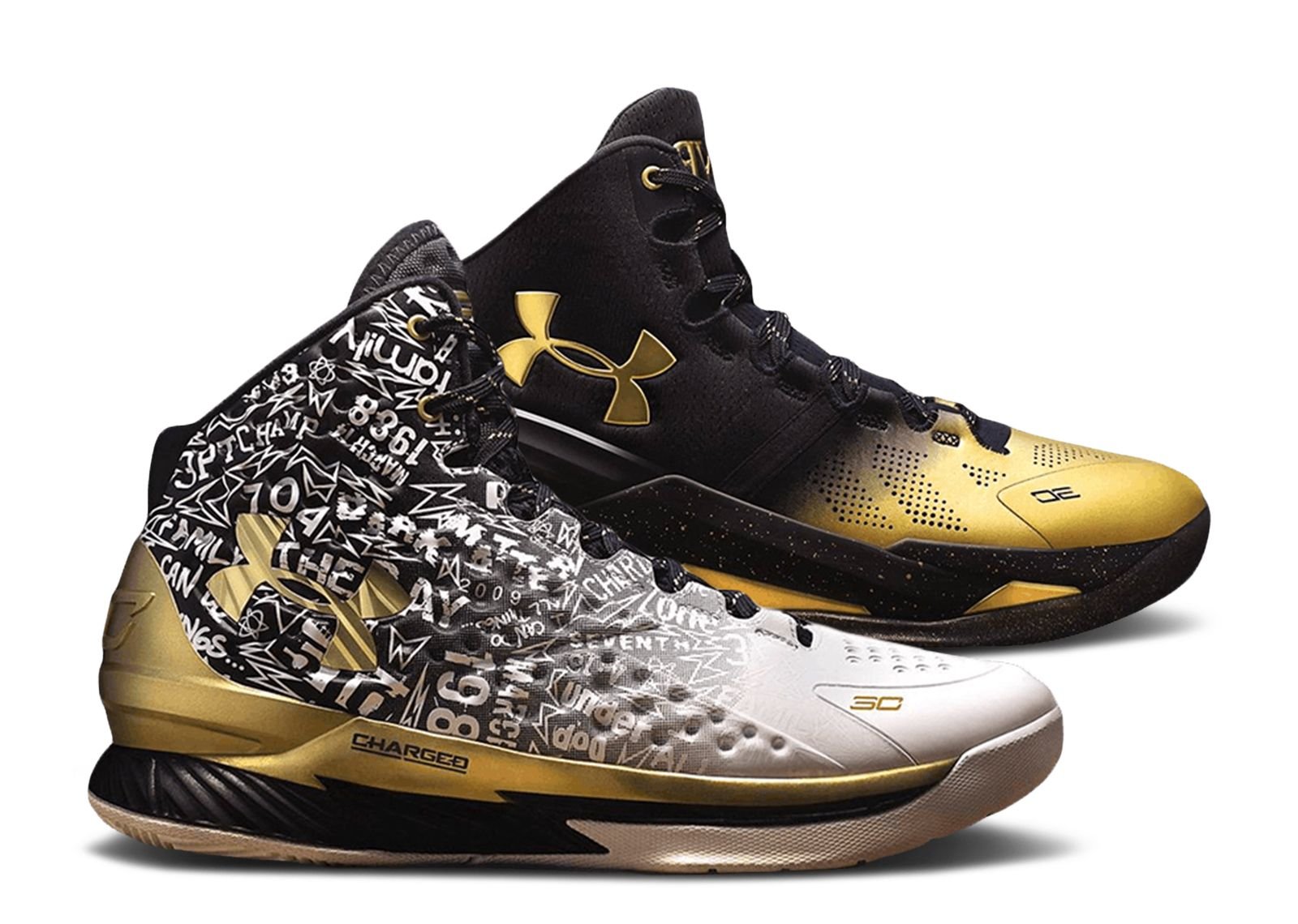 

Кроссовки Under Armour Curry 'Back To Back Mvp' Pack, разноцветный