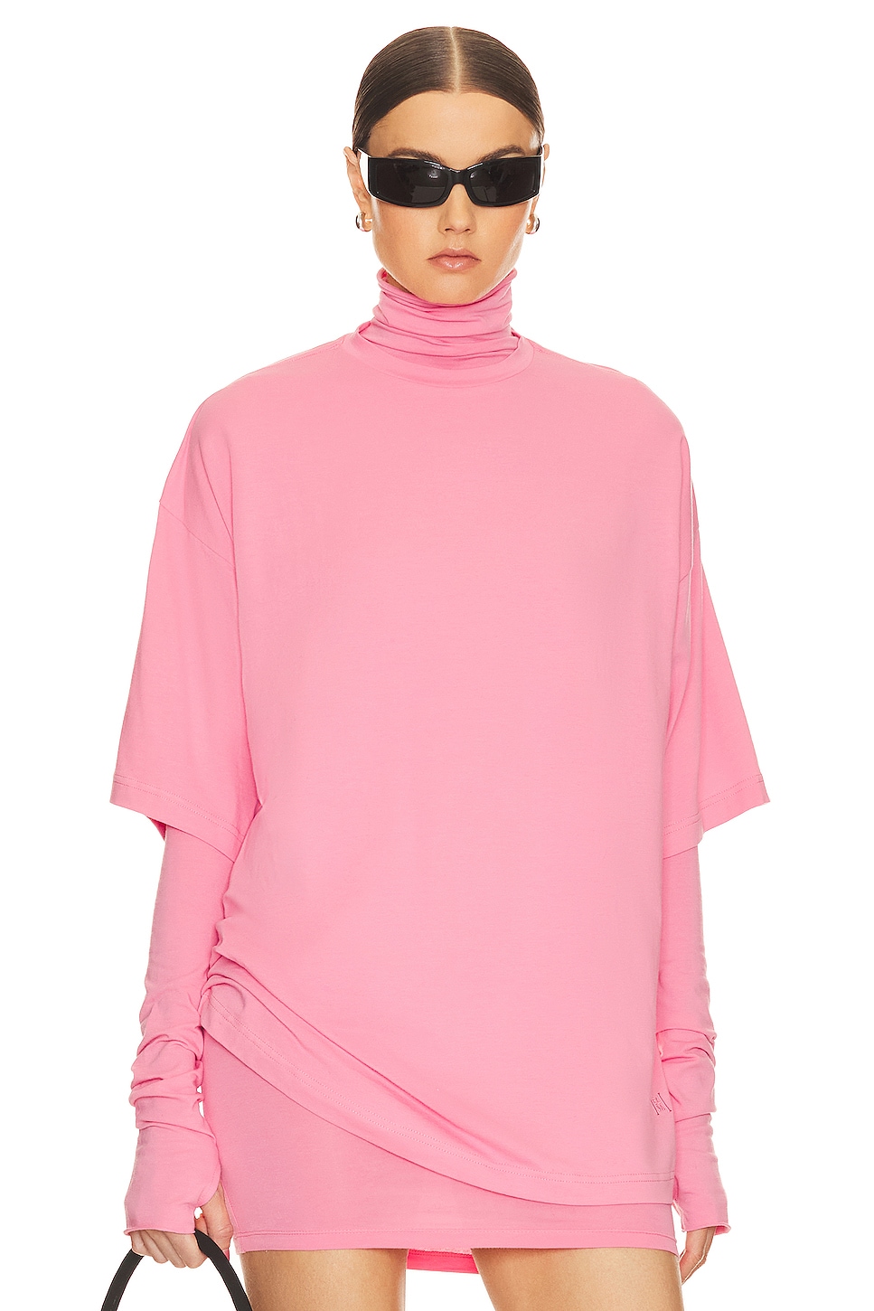 Футболка Helsa Jersey Oversized, цвет Very Pink