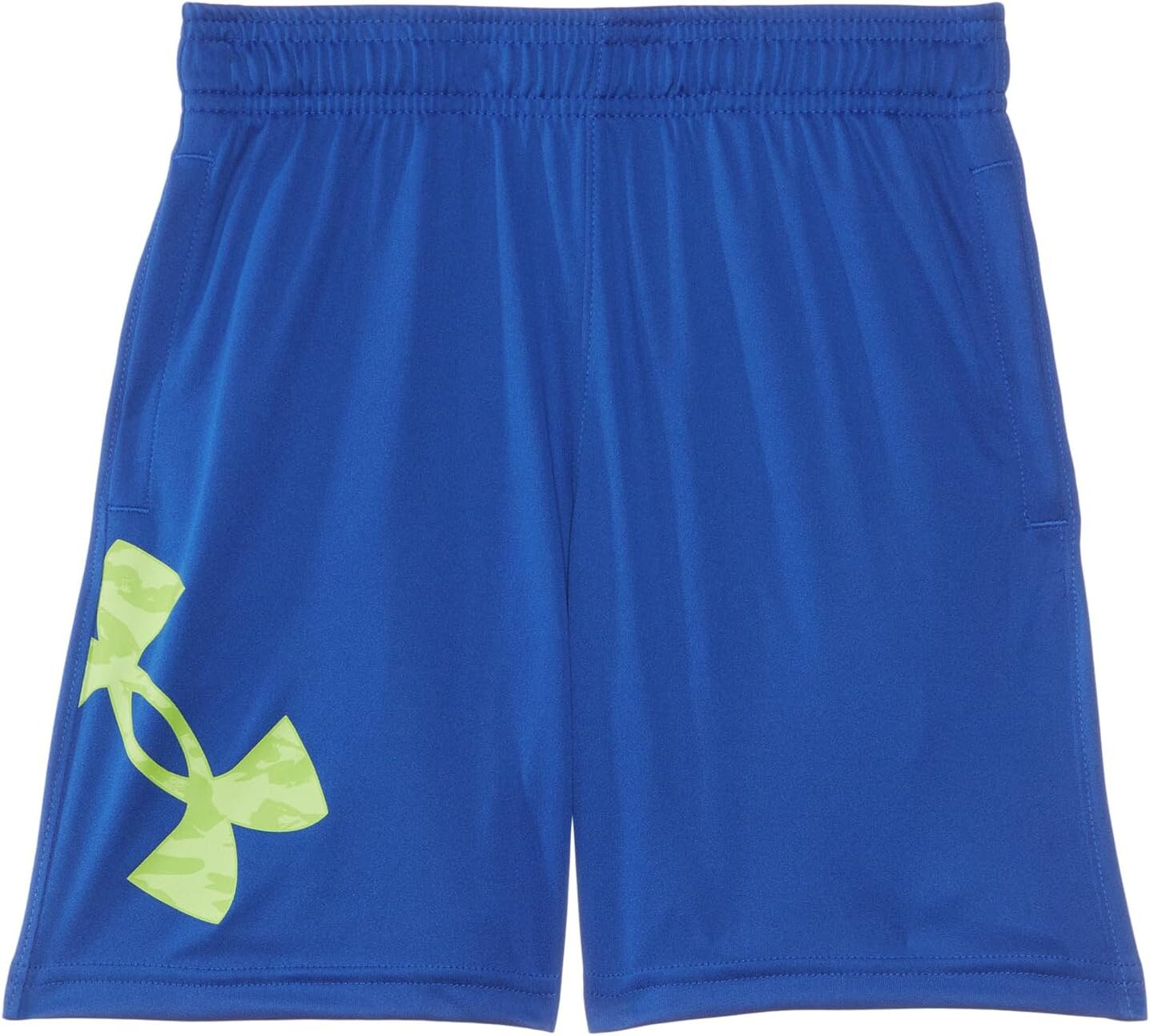 

Шорты Under Armour Kids Tech Big Logo Shorts, цвет Tech Blue/Morph Green