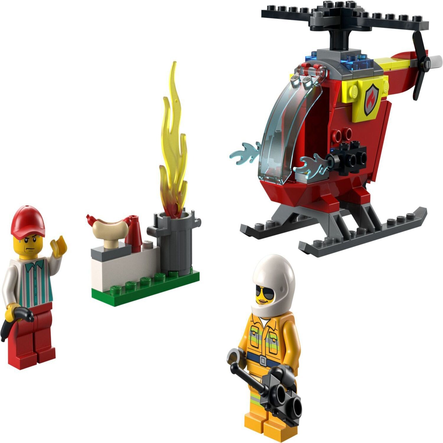 

LEGO City Fire Helicopter 60318 Строительный комплект (53 детали) LEGO