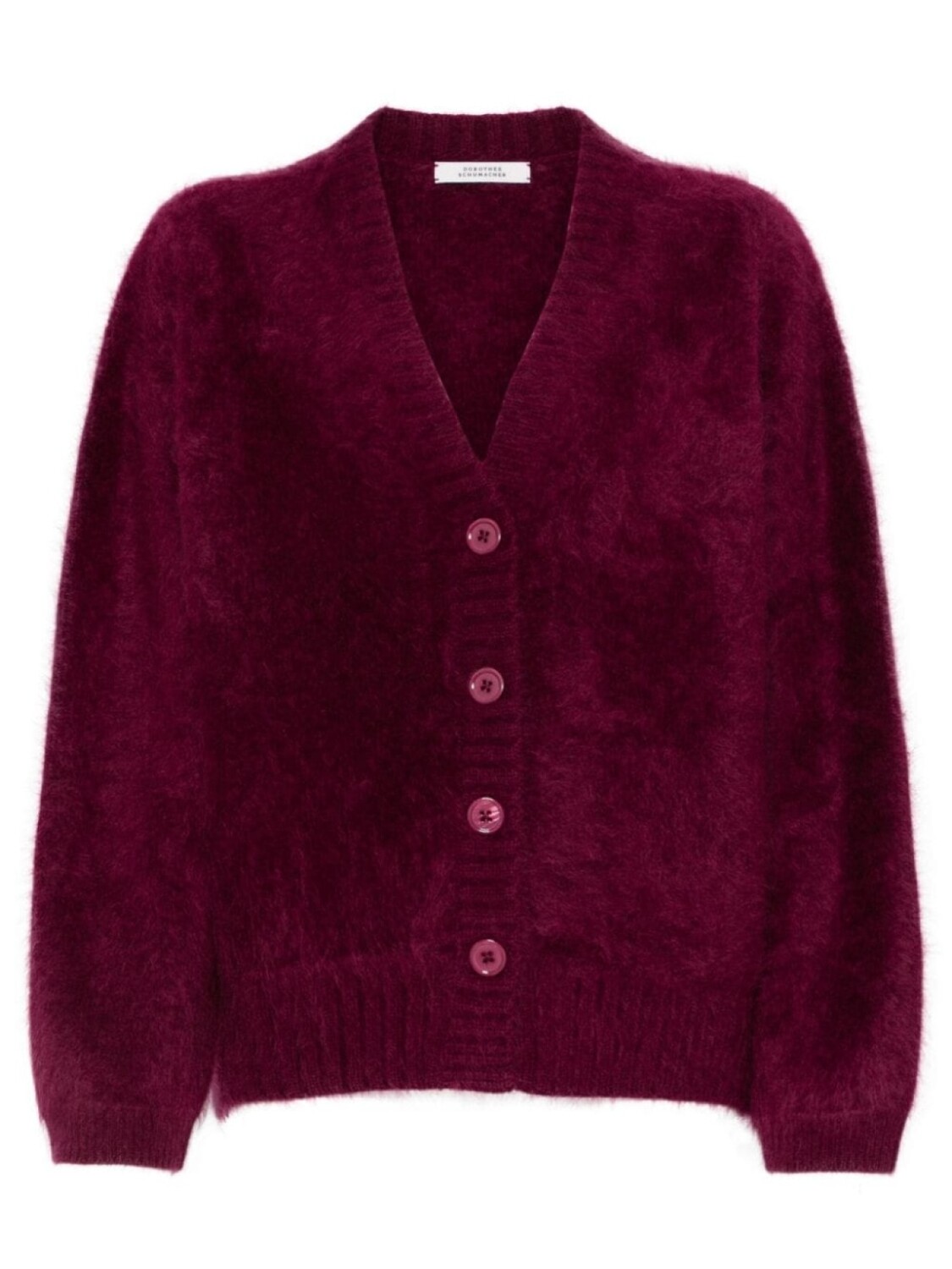 

Dorothee Schumacher кардиган Fluffy Lxury, красный