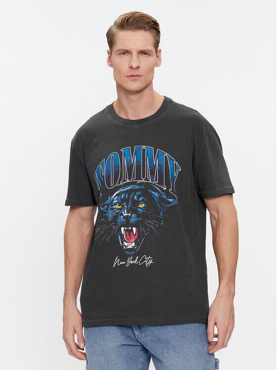 

Футболка стандартного кроя Tommy Jeans, черный