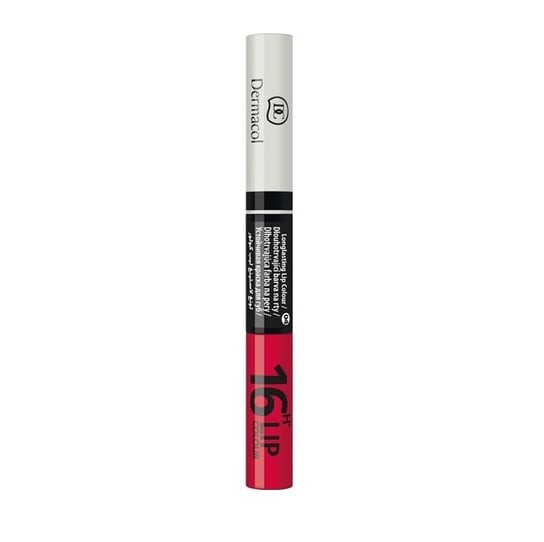 

В1, помада и блеск для губ 04, 7,1 мл Dermacol, Lip Color Longlasting 2