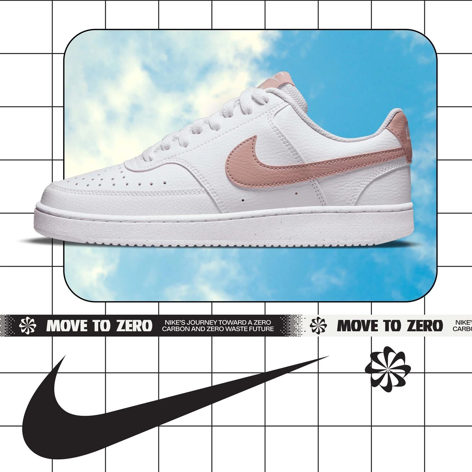 

Женские низкие туфли Nike Court Vision Next Nature Nike