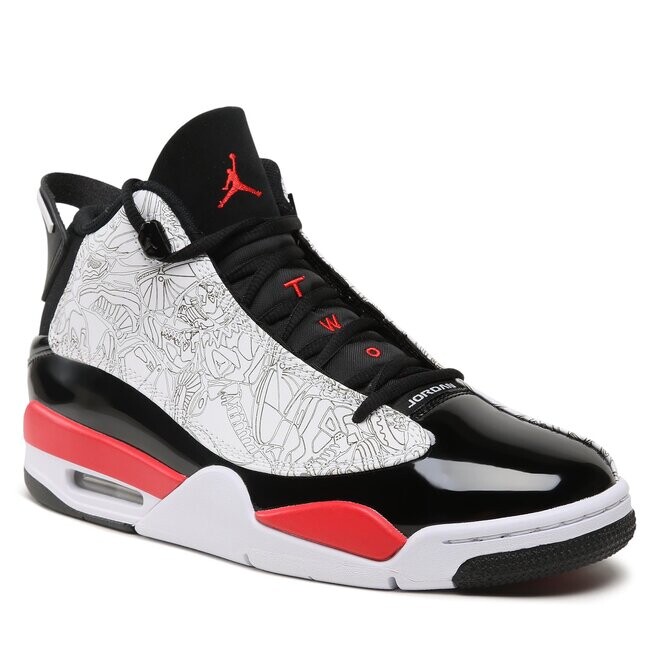 

Кроссовки Nike AirJordan Dub, черно-белый, Черный