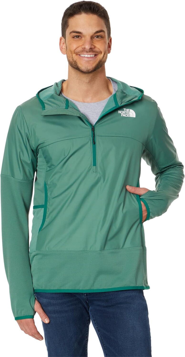 

Толстовка Winter Warm Pro 1/4 Zip Hoodie The North Face, цвет Dark Sage