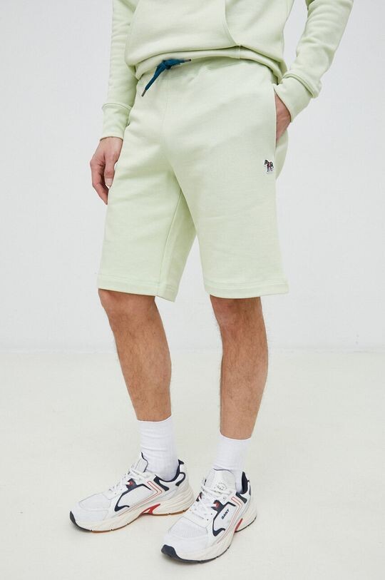 

Хлопковые шорты PS Paul Smith, зеленый