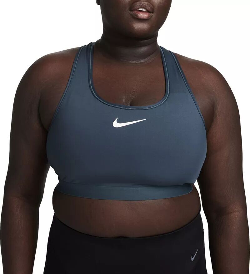 

Женский регулируемый спортивный бюстгальтер без подкладок Nike Swoosh High Support