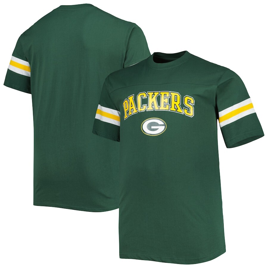 

Футболка с коротким рукавом Fanatics Branded Green Bay Packers, зеленый