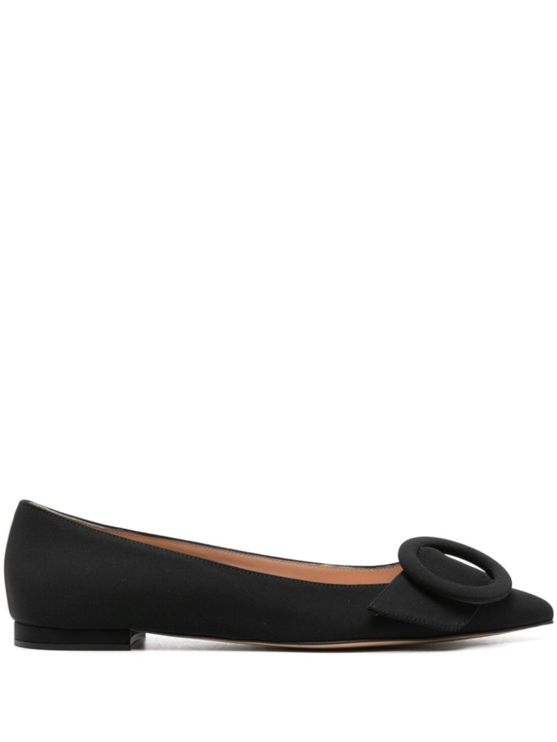 

Балетки с пряжкой Gianvito Rossi, черный
