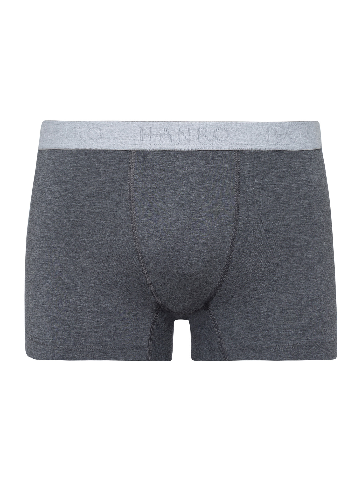 

Боксеры Hanro Retroshorts Cotton Essentials, цвет coal melange