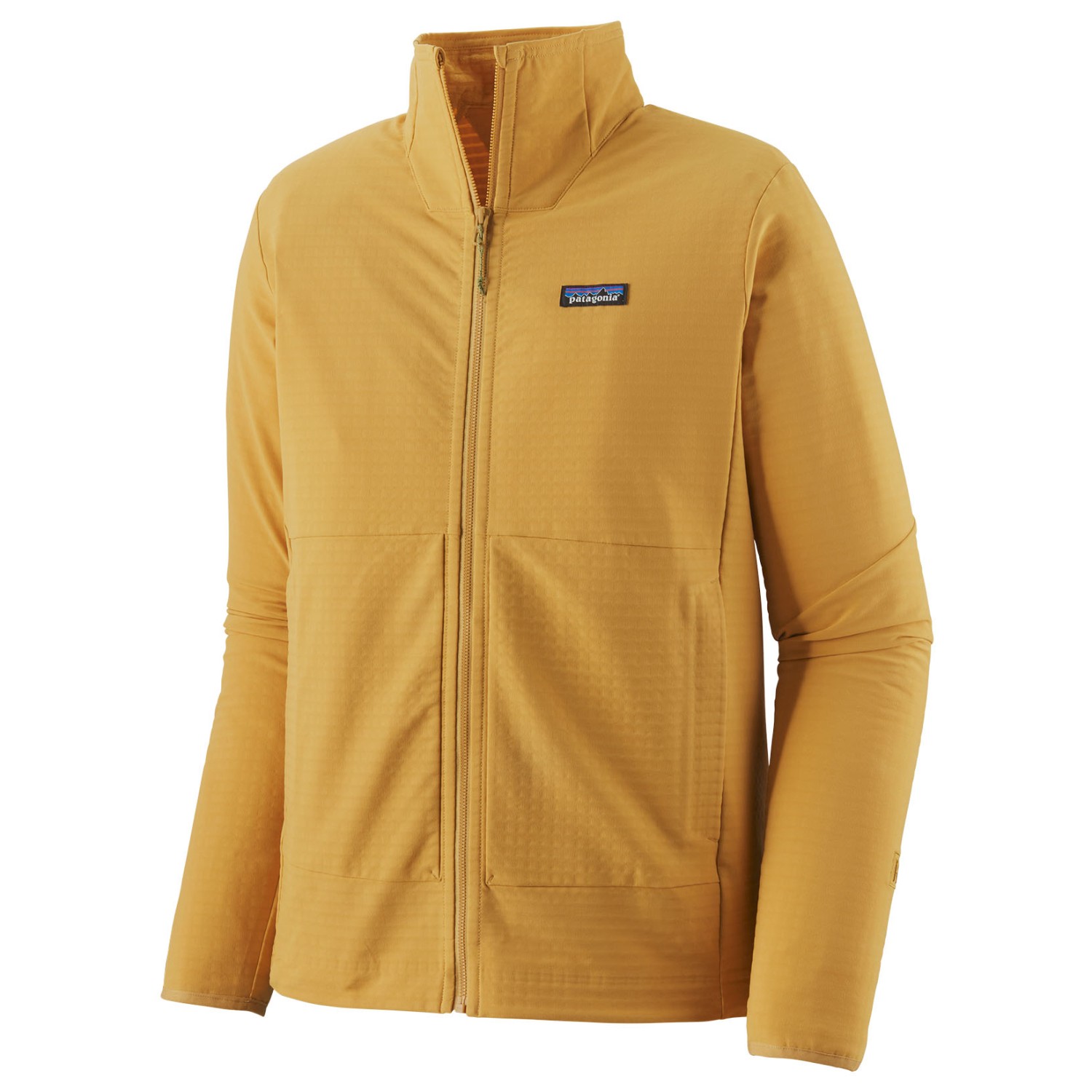 Куртка из софтшелла Patagonia R1 Techface, цвет Pufferfish Gold