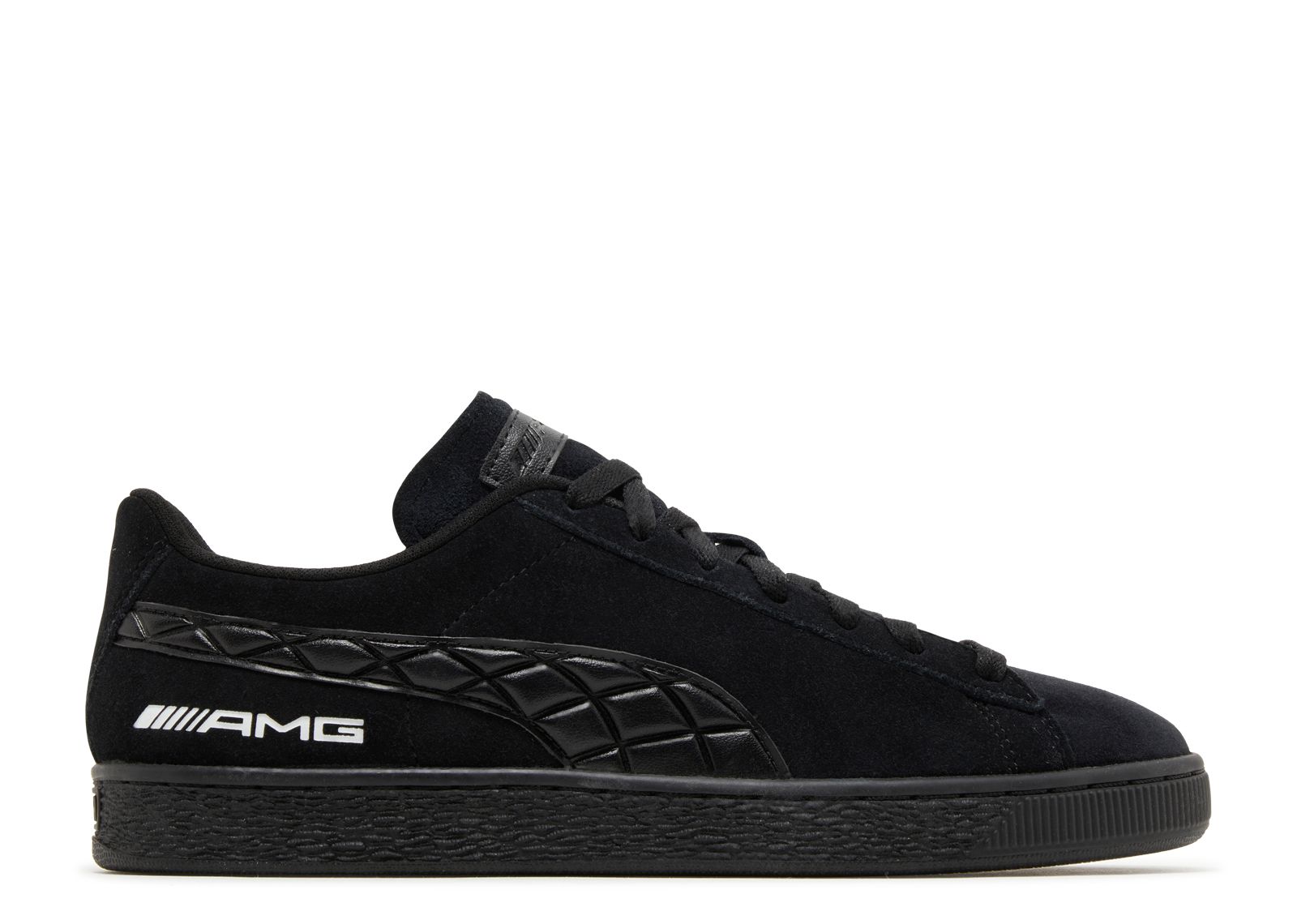 

Кроссовки Puma Mercedes-Amg Petronas F1 X Suede 'Black Light Mint', черный