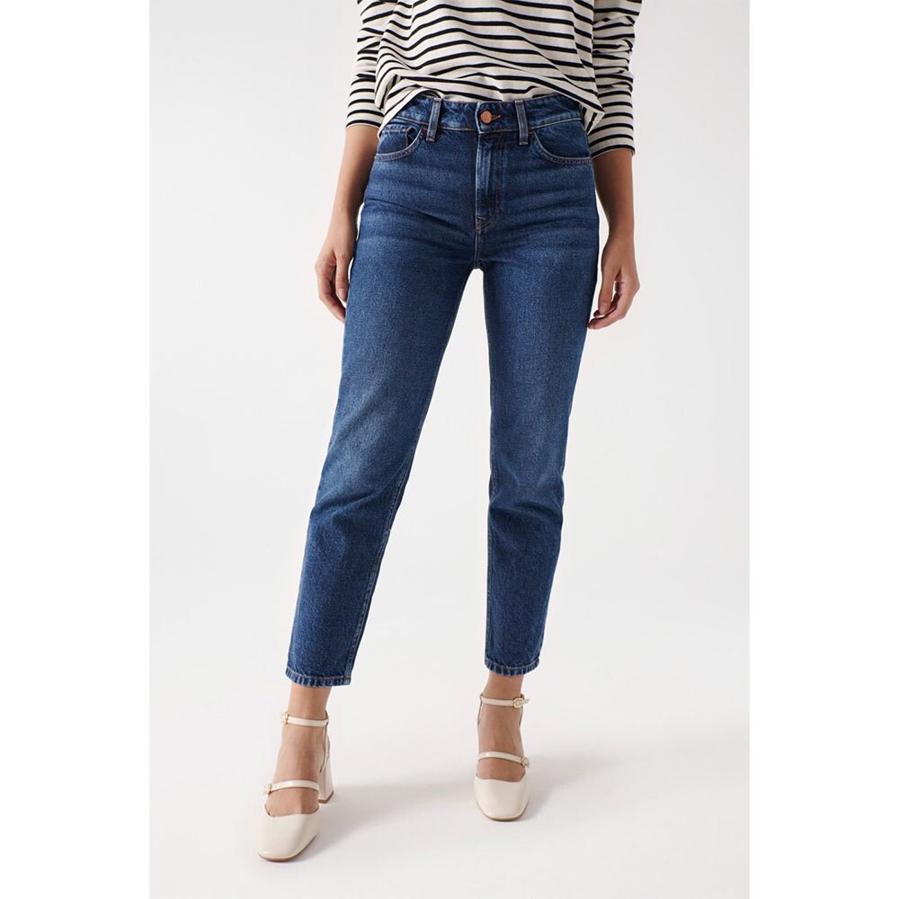 

Джинсы Salsa True Crop Slim Fit 21006975, синий