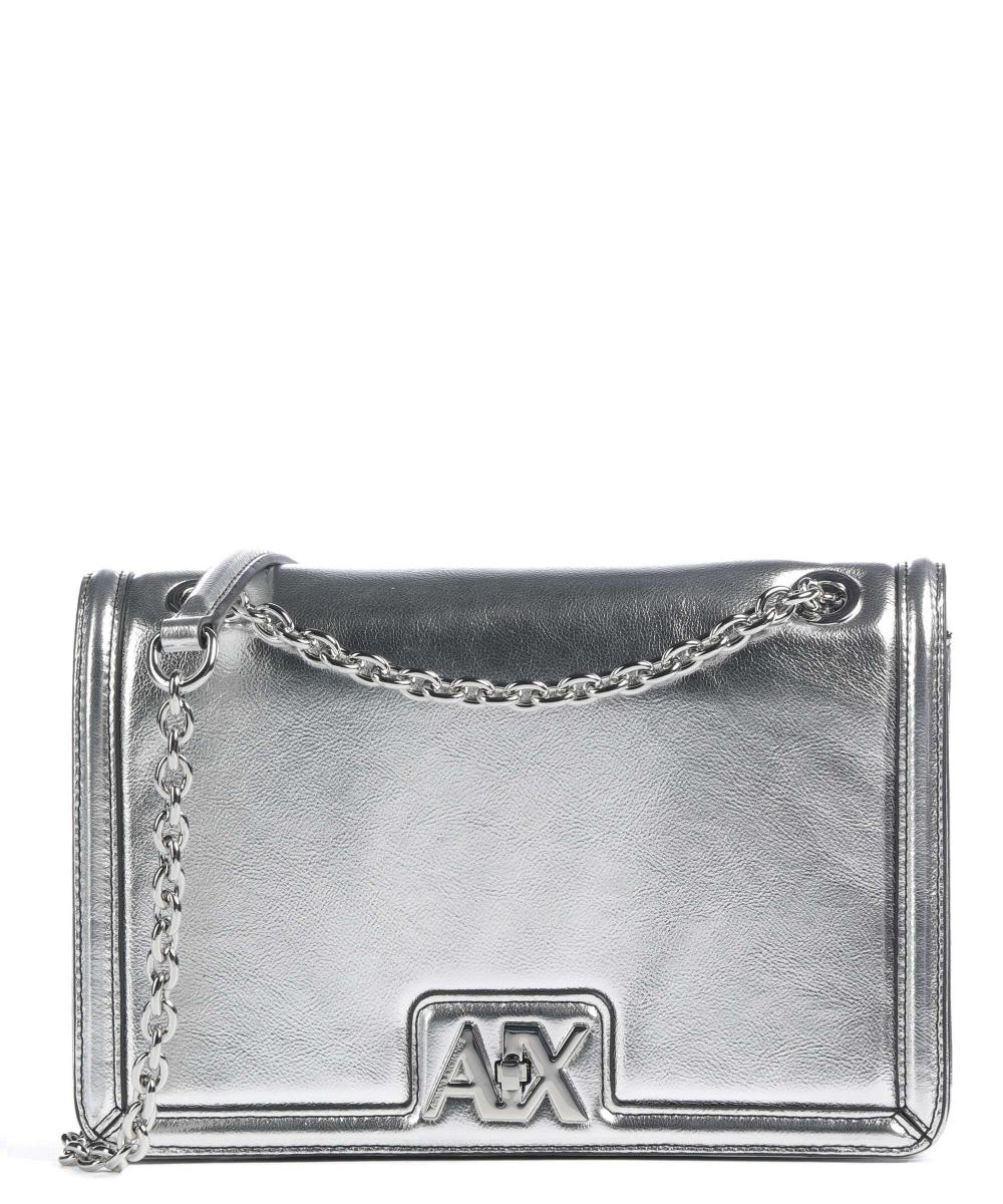 

Сумка через плечо из искусственной кожи Armani Exchange, серебряный