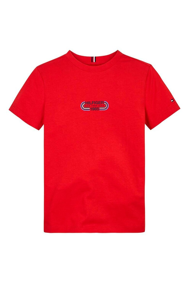 

Футболка с логотипом Tommy Hilfiger, красный