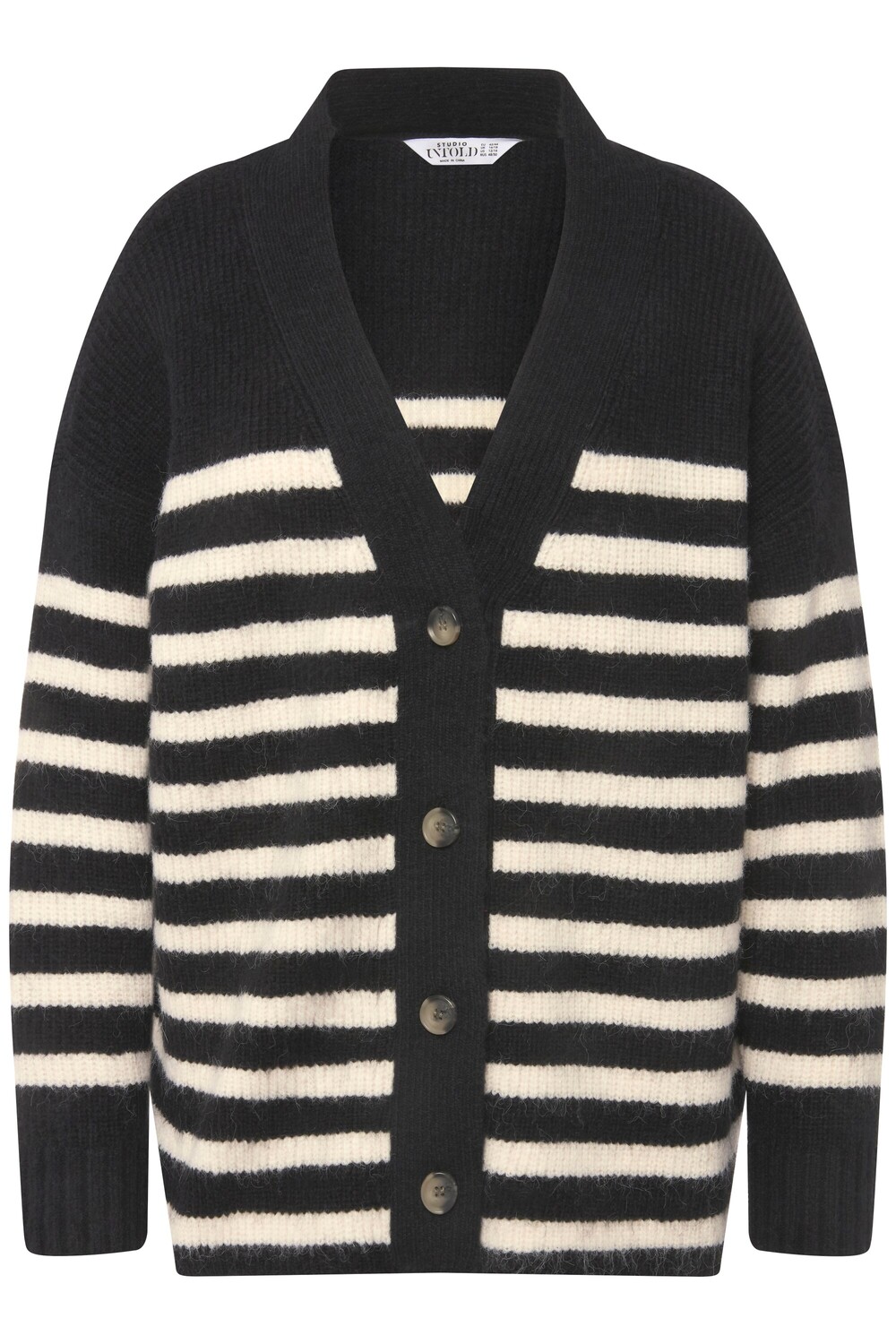 

Толстовка Studio Untold Strickjacke, черный