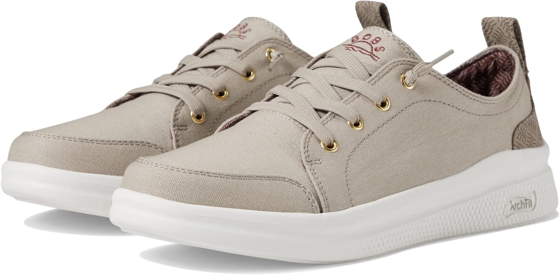 

Кроссовки Arch Fit Skipper BOBS from SKECHERS, серо-коричневый, Бежевый