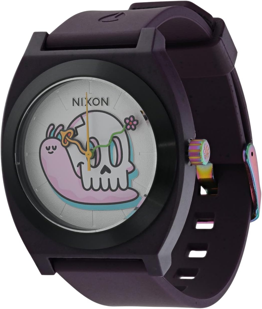 Часы Time Teller OPP Nixon, фиолетовый цена и фото