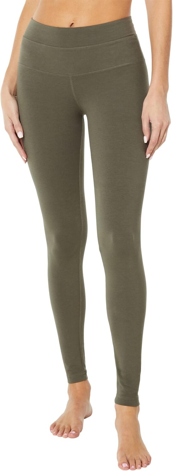 

Леггинсы с высокой посадкой до щиколотки Hard Tail, цвет Olive Drab