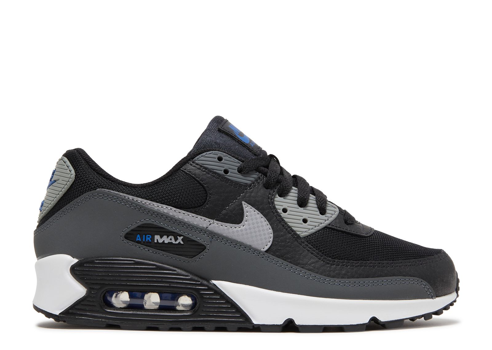 Кроссовки Nike Air Max 90 'Black Iron Grey', черный кроссовки nike air max 2021 black iron grey черный
