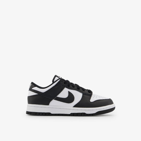 

Кожаные кроссовки Dunk Low с низким берцем Nike, черный