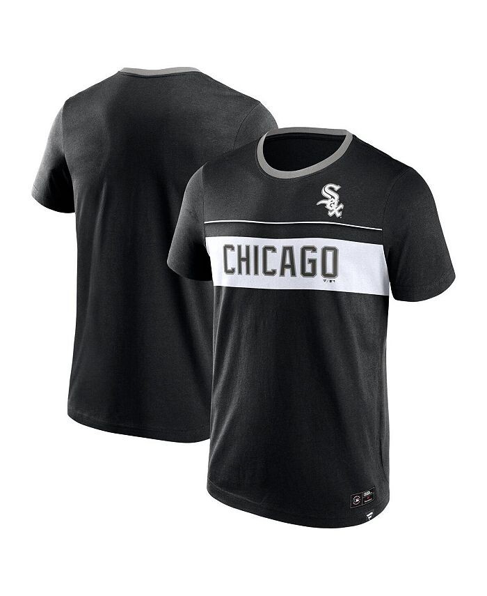 

Мужская черная футболка с логотипом Chicago White Sox Claim The Win Fanatics, черный