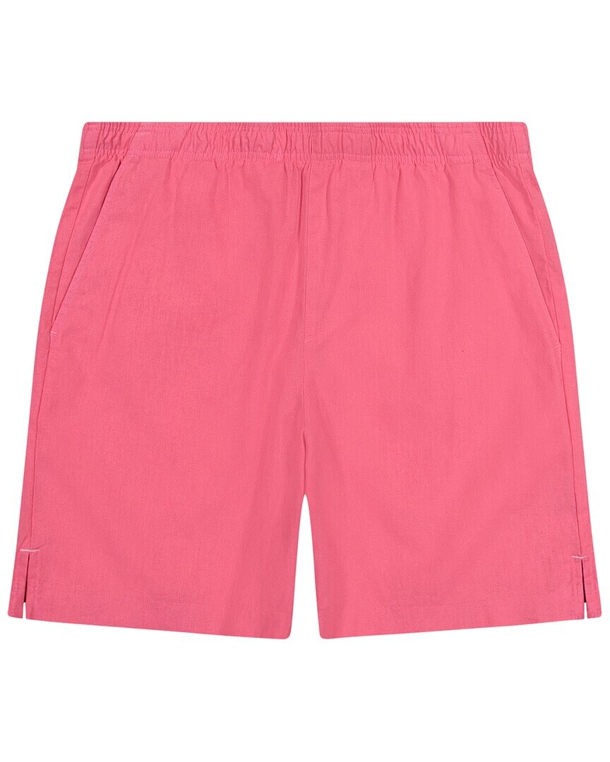 

Короткие шорты из смесового льна Goodlife Clothing Essential, цвет Neon Pink