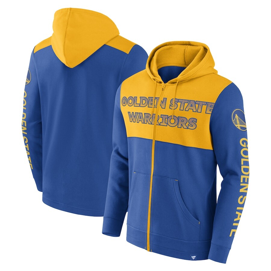 

Толстовка на молнии Fanatics Branded Golden State Warriors, роял