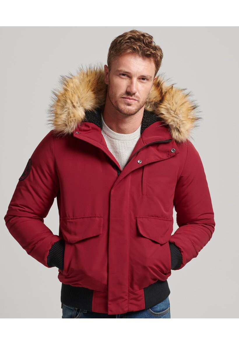 

Куртка Superdry ЭВЕРЕСТ, темно-красный