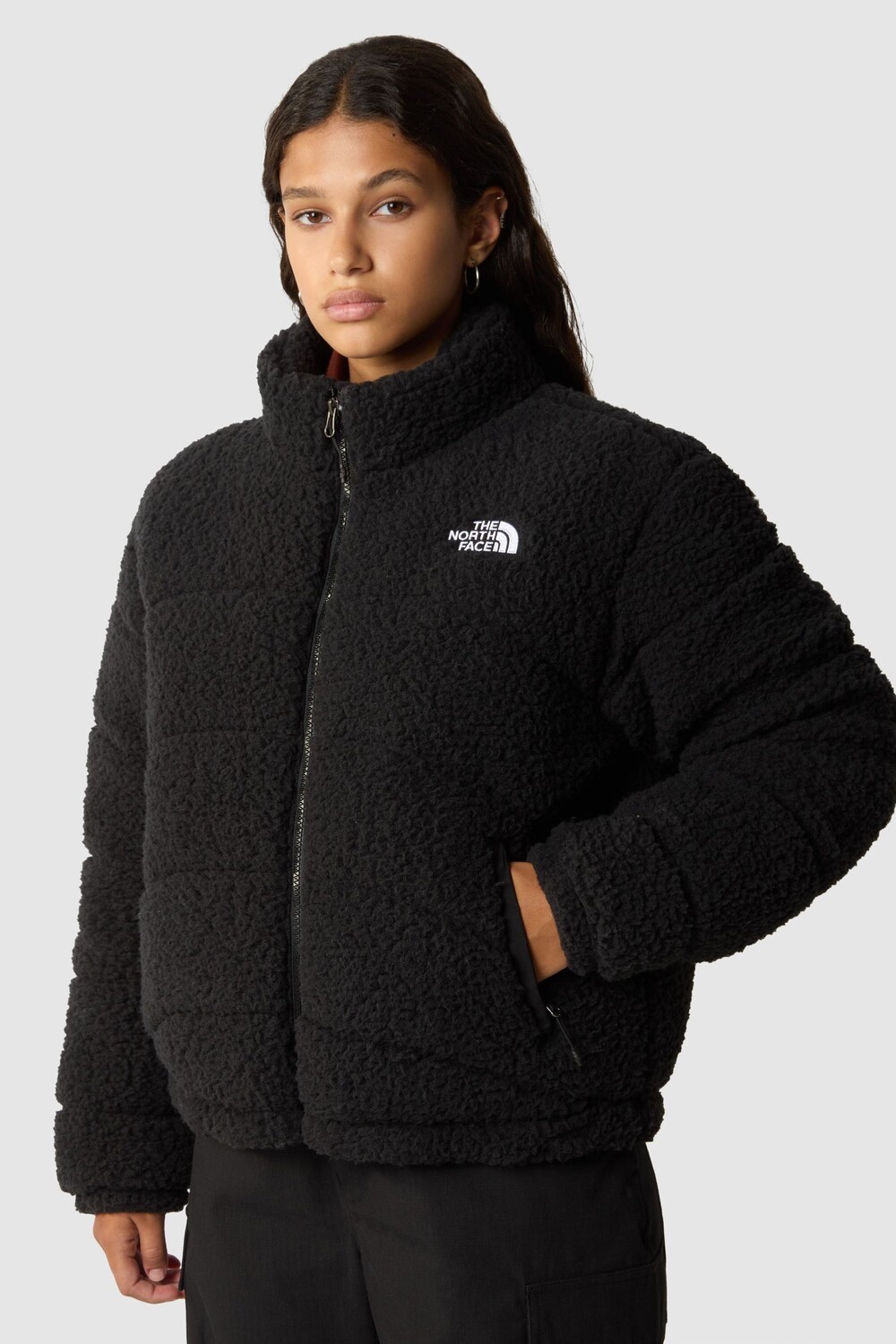 

Стеганая куртка tnf 2000 с высоким ворсом The North Face, черный