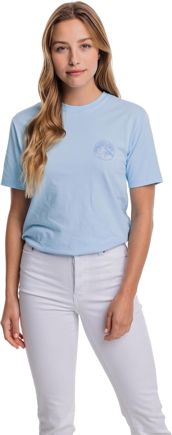 

Футболка Turtle Time Southern Tide, цвет Rain Water
