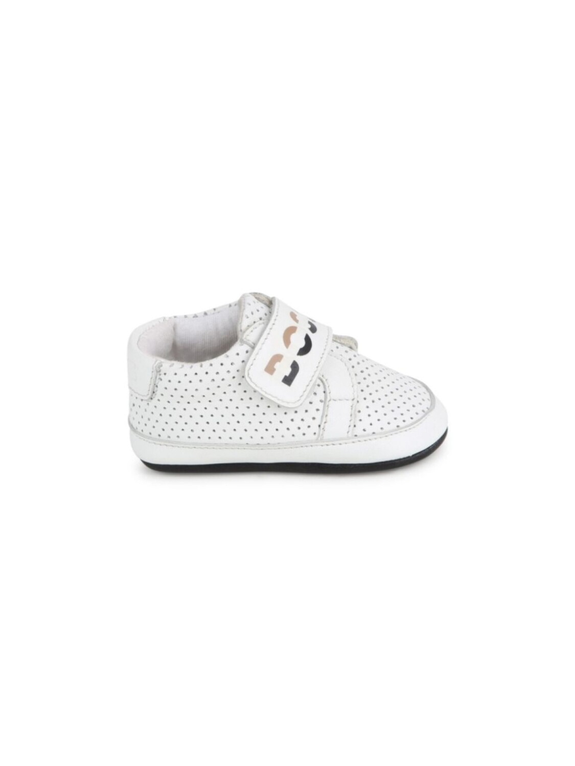 

BOSS Kidswear слиперы с логотипом, белый