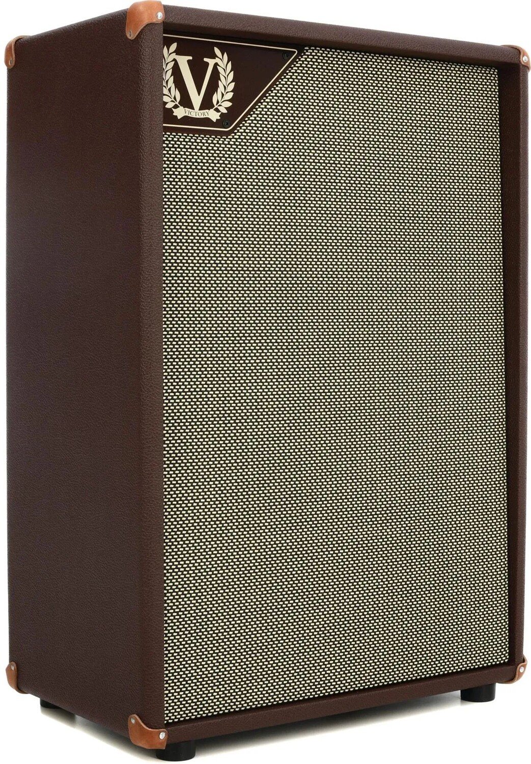 

Victory Amplification V212-VB-Gold 100-ваттный 2 x 12-дюймовый вертикальный удлинительный кабинет для динамиков - коричневый