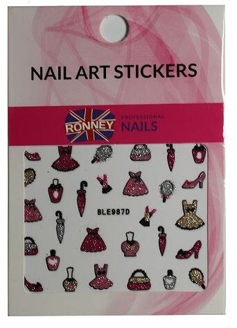 

Наклейки для ногтей RONNEY - NAILART STICKERS RN 214