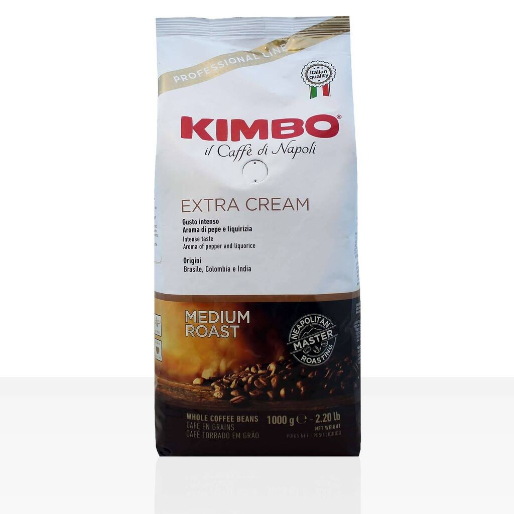 

Kimbo Espresso Bar Extra Cream 6 кофейных зерен по 1 кг Kimbo Caffè