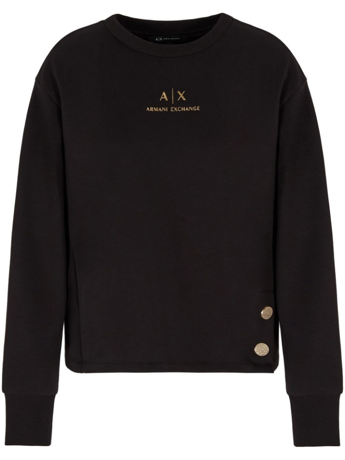 

Armani Exchange толстовка с логотипом, черный