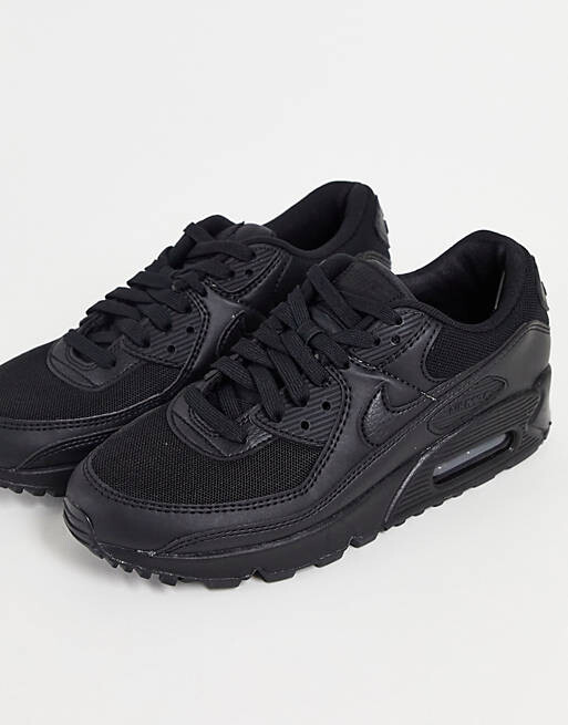 

Черные кроссовки Nike Air Max 90, Черный