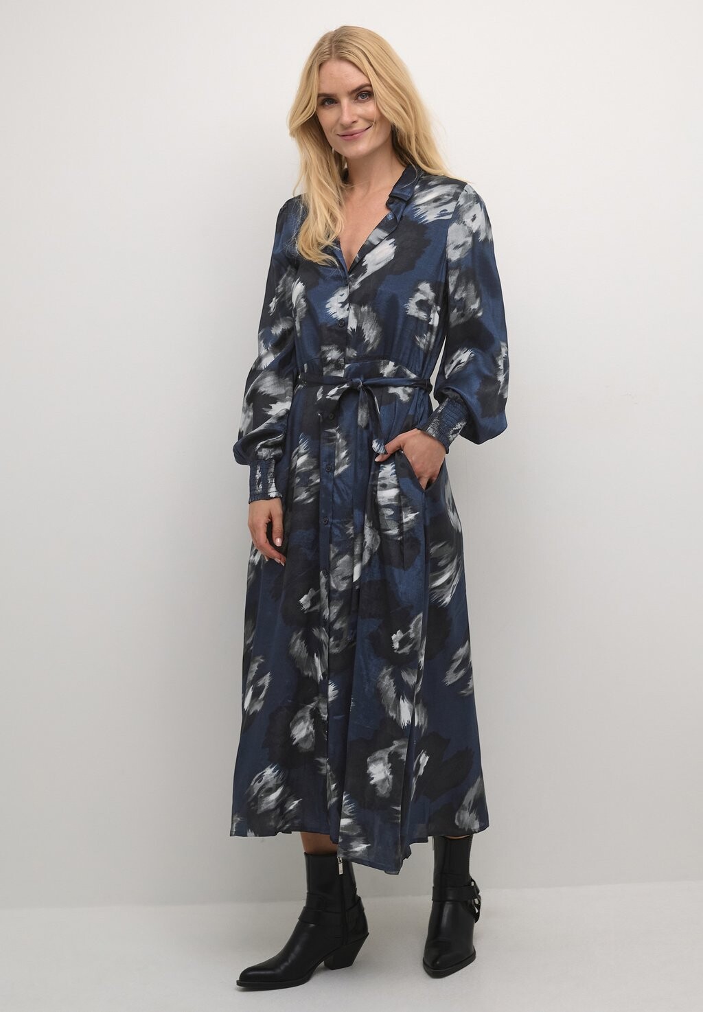 

Классическая рубашка Kaffe KALOUISA OLINE, Midnight Flower Print