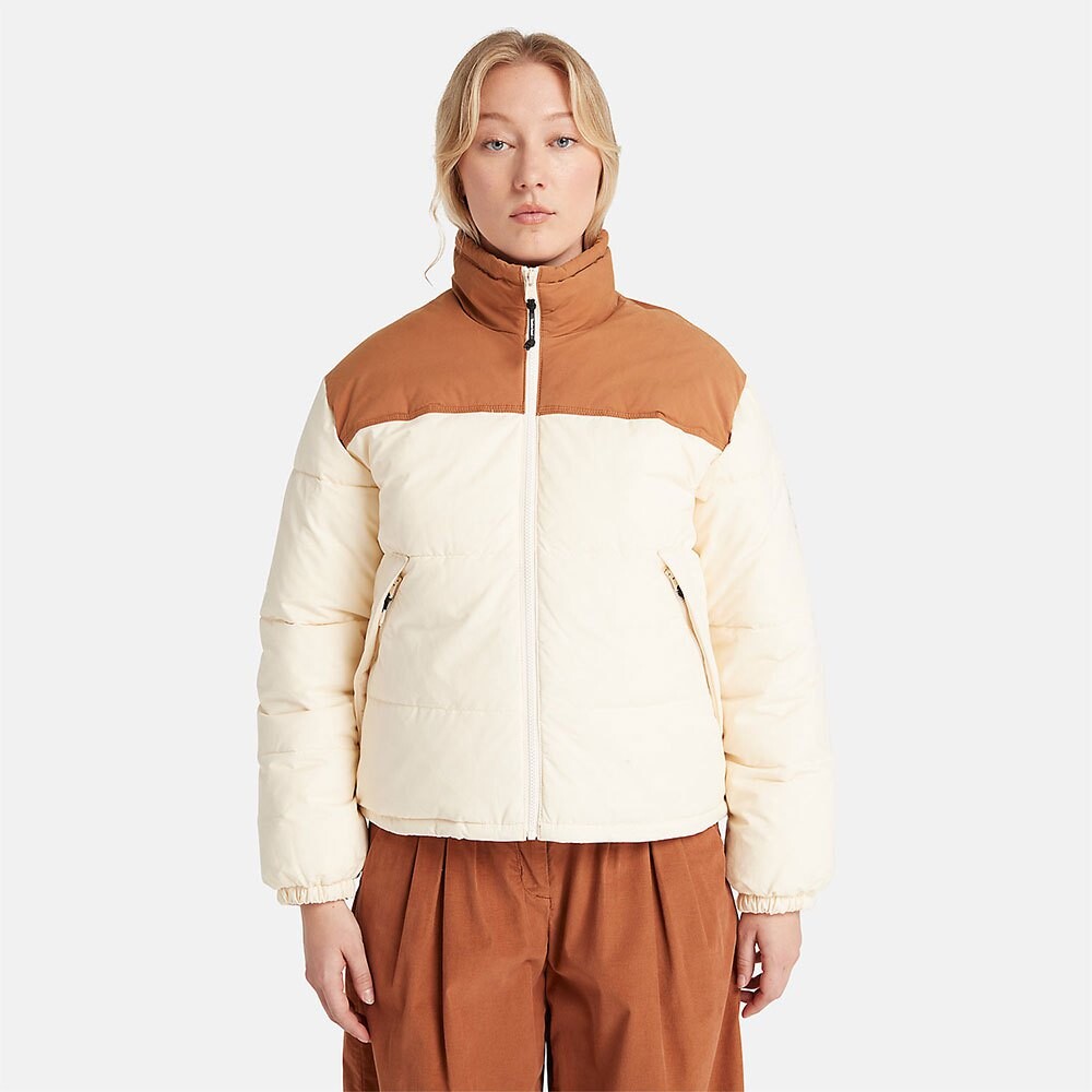 

Пуховик Timberland Oversize Non-Down, бежевый