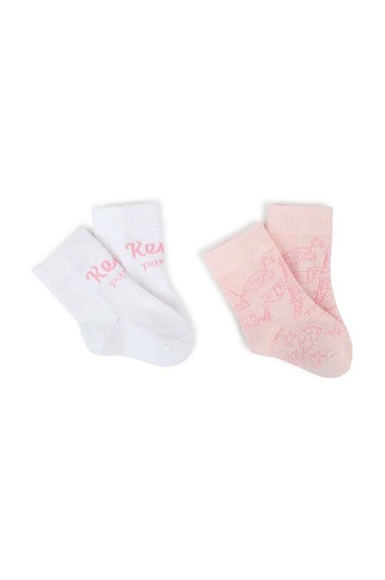 

Kenzo kids Детские носки, 2 пары, розовый