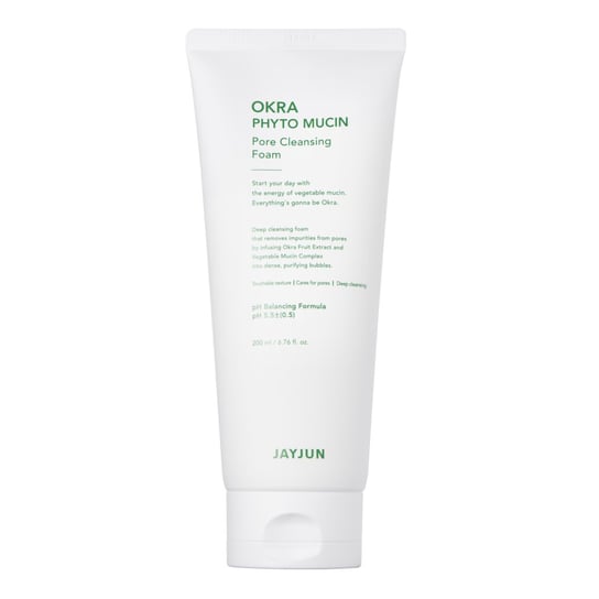 

Пенка для лица, 200 мл Jayjun, Okra Phyto Mucin Pore Cleansing Foam, Inna marka