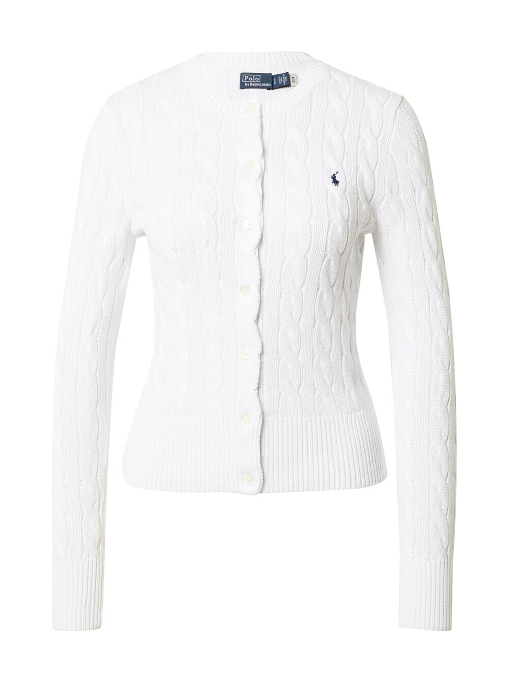 

Вязаный кардиган Polo Ralph Lauren, белый