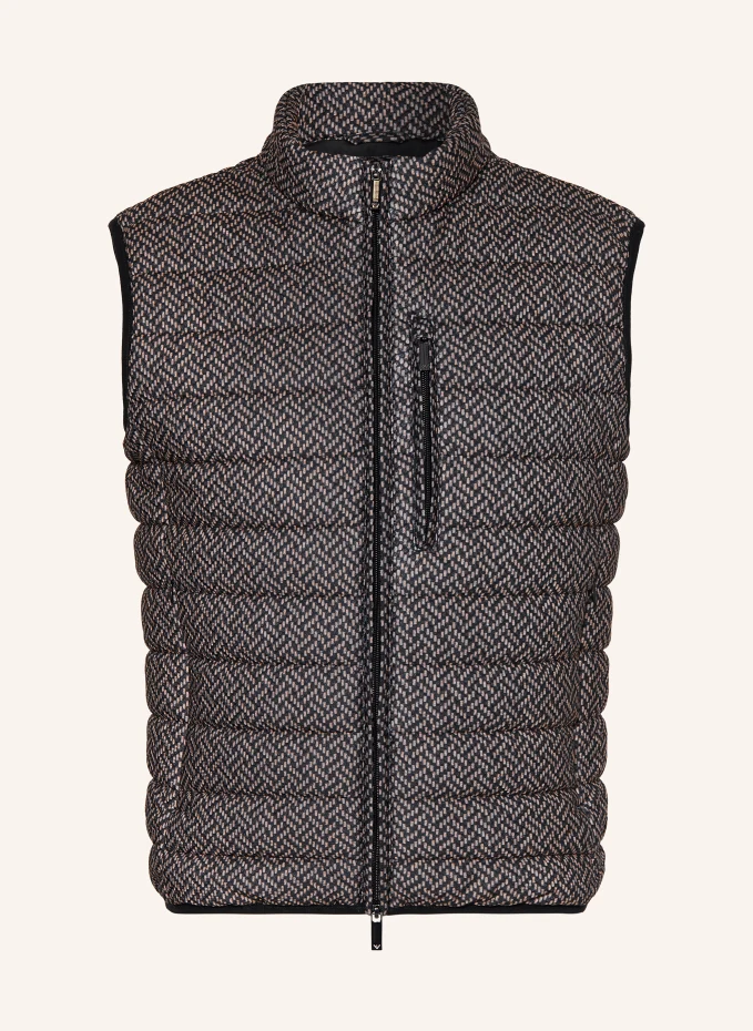 

Стеганый жилет Emporio Armani, черный