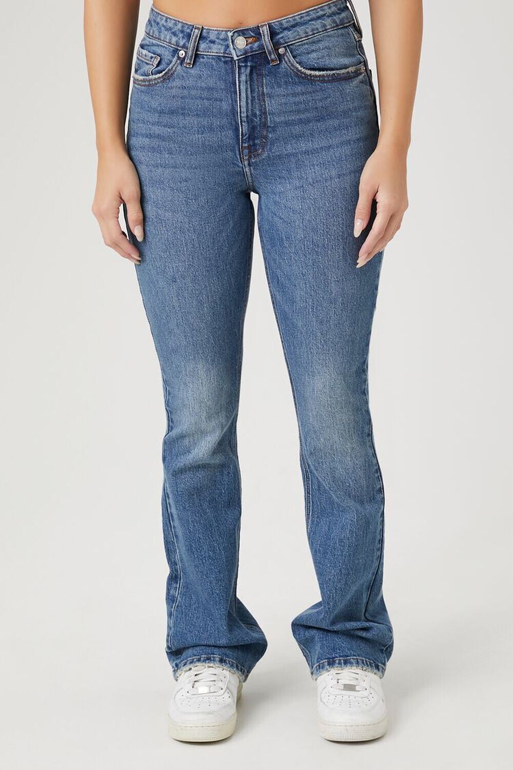 

Джинсы Bootcut со средней посадкой Forever 21, деним