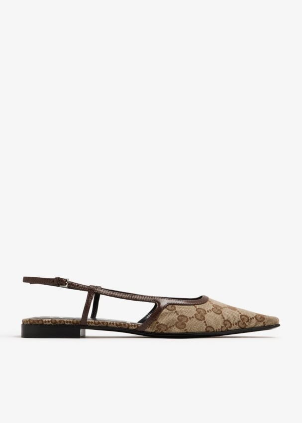 

Балетки Gucci GG Slingback, рисунок