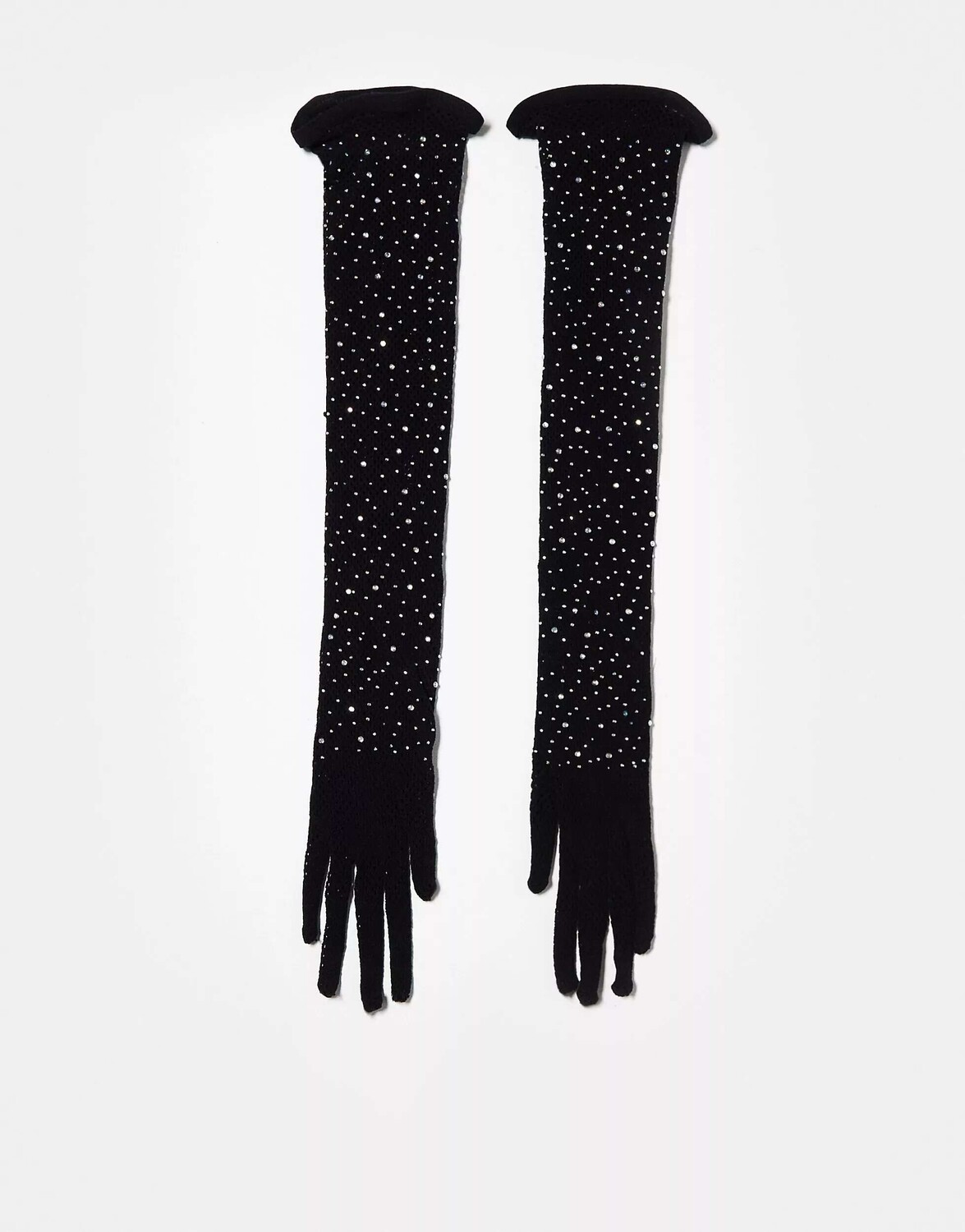 

Черные перчатки с бриллиантами Ann Summers
