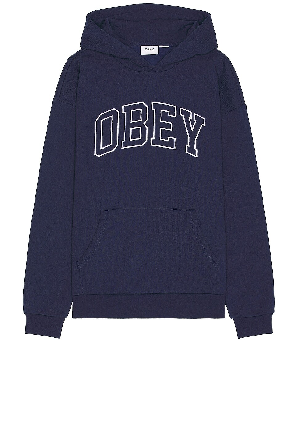 

Толстовка Obey Institute Extra Heavy, цвет Academy Navy