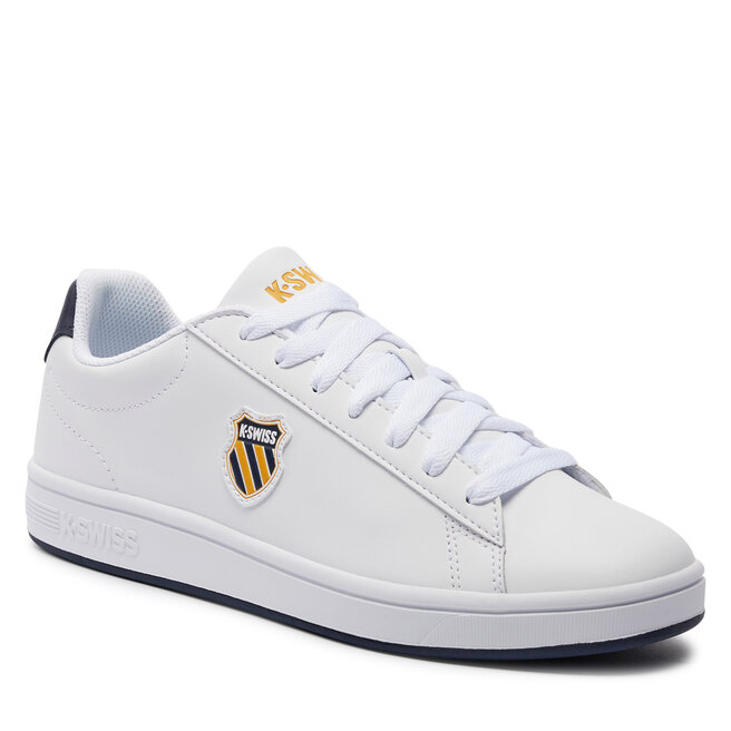 

Кроссовки K-Swiss Court Shield 06599-856-M White/Navy/Honey Gold 856, белый