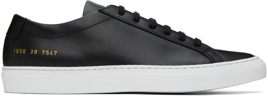 

Черные низкие кеды Original Achilles Common Projects, Черный